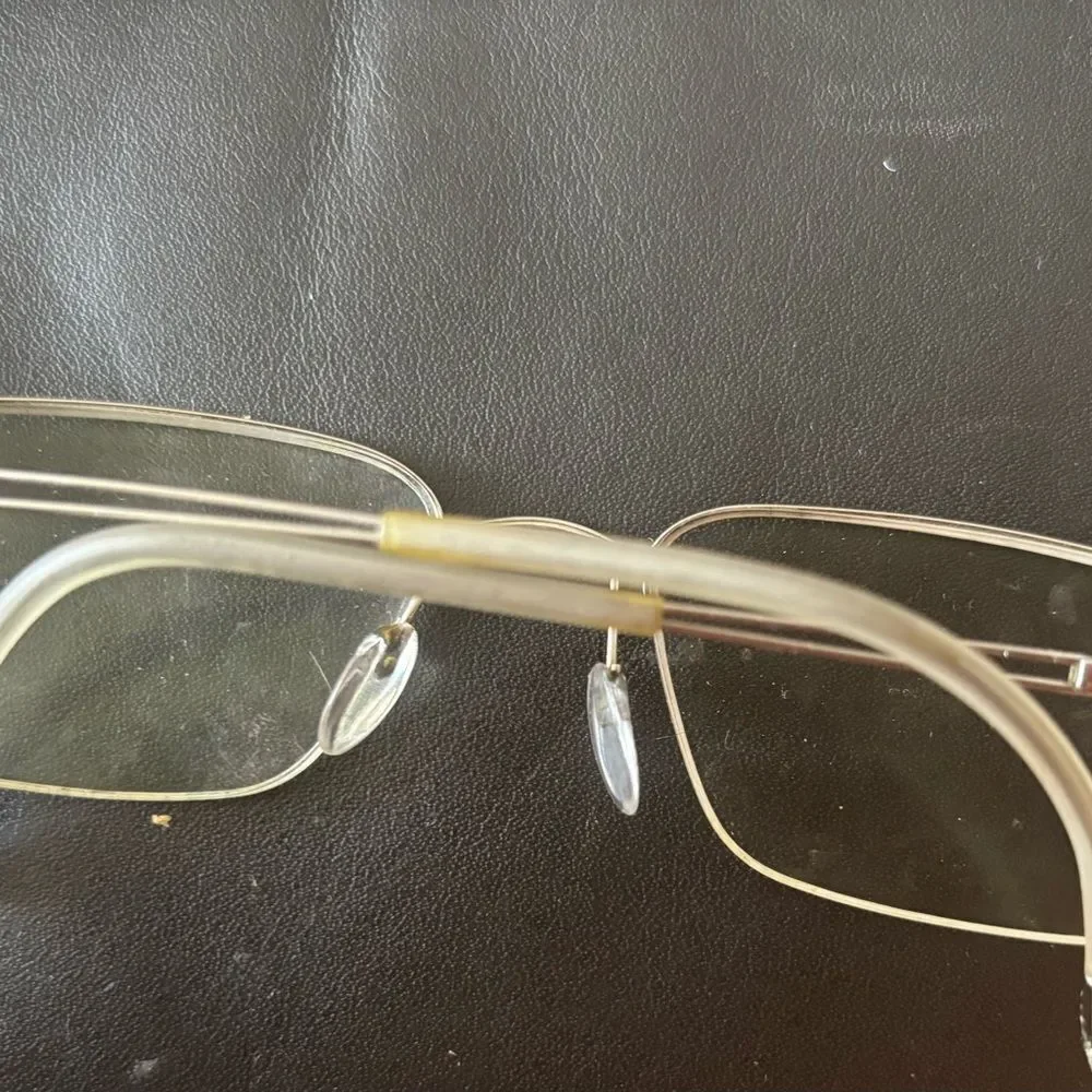 Silhouette Glasses 5278 clear frames rare classic cutout accessory y2k unisex